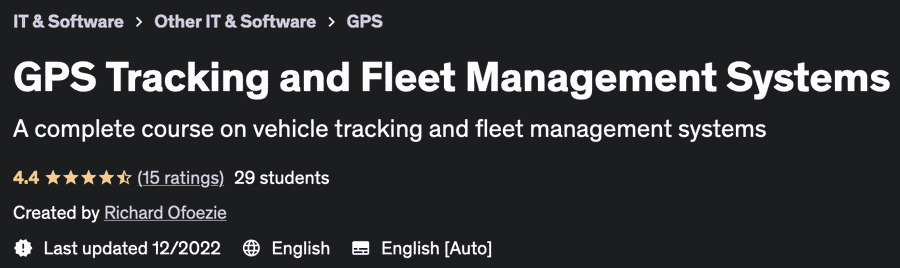 Pictures · Udemy — GPS Tracking and Fleet Management Systems 2022-11