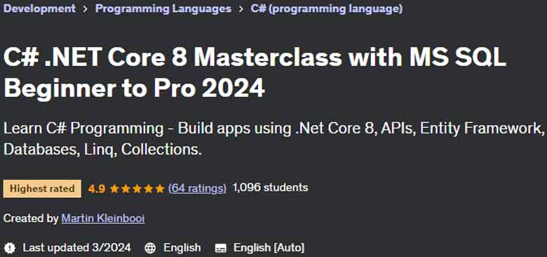 Pictures · C# .NET Core 8 Masterclass with MS SQL Beginner to Pro 2024 2024-3