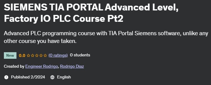 Images · SIEMENS TIA PORTAL Niveau avancé, usine IO PLC Course Pt2 2024-2