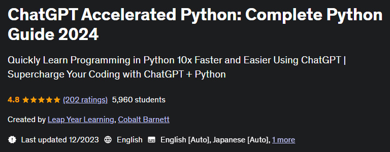 Pictures · ChatGPT Accelerated Python: Complete Python Guide 2024 2023-12