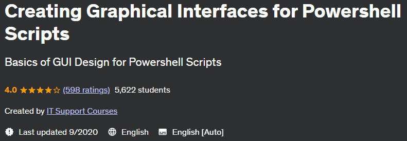 Pictures · Creating Graphical Interfaces for Powershell Scripts 2020-9