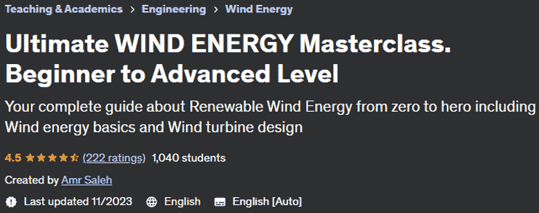 Pictures · Udemy — Ultimate WIND ENERGY Masterclass Beginner to Advanced Level 2022-9