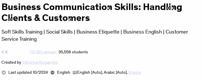 Pictures · Udemy — Business Communication Skills: Handling Clients & Customers 2024-10