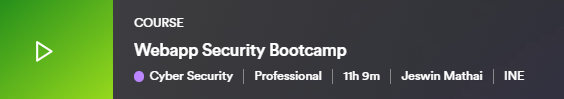 Pictures · INE — Webapp Security Bootcamp 2023-5
