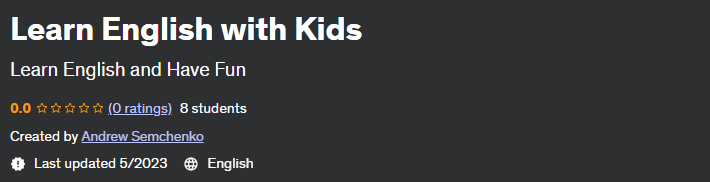 Pictures · Udemy — Learn English with Kids 2023-5