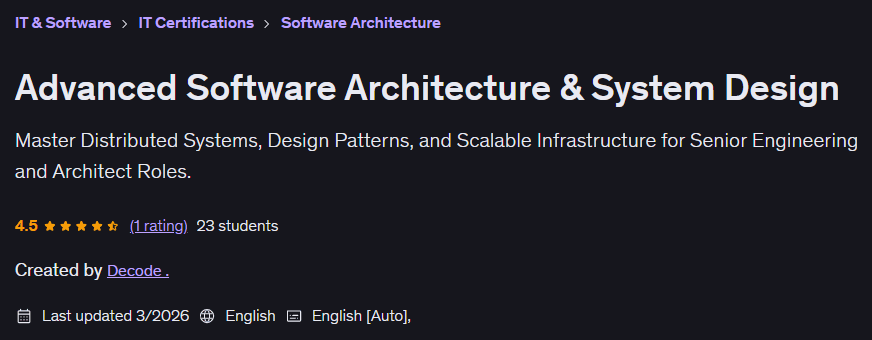 Pictures · Advanced Software Architecture & System Design 2026-3