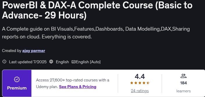 चित्र · PowerBI & DAX-A पूर्ण पाठ्यक्रम (आधार से आगे बढ़ने के लिए) 29 घंटे ) 2025-7