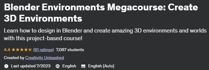 Pictures · Udemy — Blender Environments Megacourse: Create 3D Environments 2023-7