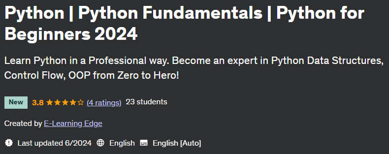 Pictures · Python | Python Fundamentals | Python for Beginners 2024 2024-6