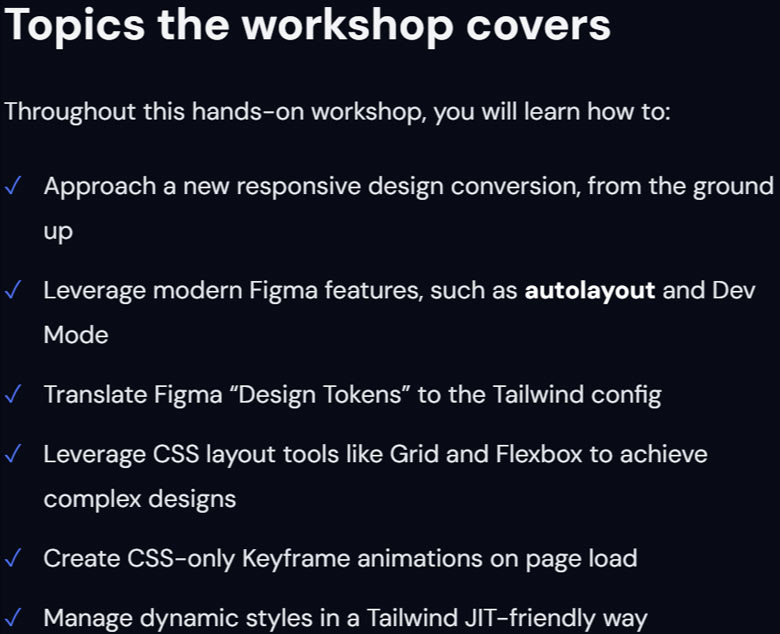 Course topics · EpicWeb — Pixel Perfect Figma to Tailwind 2024-7