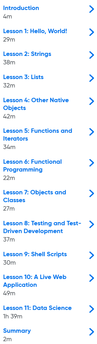 Sujets du cours · Oreilly - Apprendre assez Python être dangereux Une Introduction Tutorielle à la programmation avec Python 2023-3