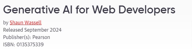 Pictures · Oreilly – Generative AI for Web Developers 2024-9