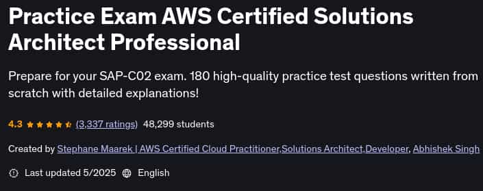 Images · Examen de pratique AWS Certified Solutions Architect Professional 2026-2