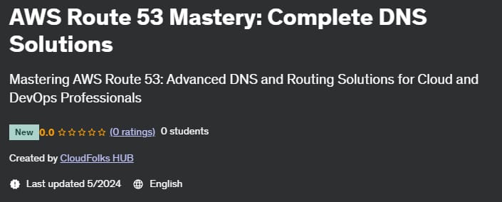 Pictures · Udemy — AWS Route 53 Mastery: Complete DNS Solutions 2024-5