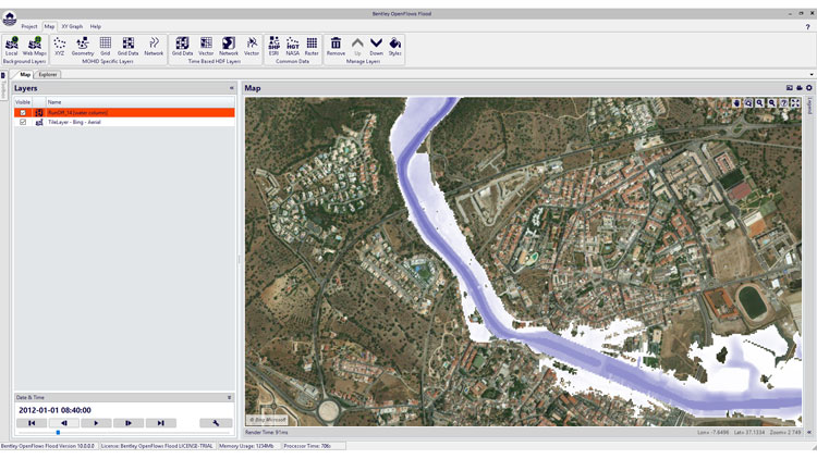 Pictures · Bentley OpenFlows FLOOD Connect Edition 10.03.00.01