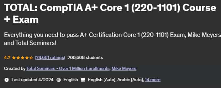 Pictures · Udemy — TOTAL CompTIA A+ Core 1 (220-1101) Course + Exam 2023-12
