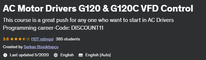 Pictures · Udemy — AC Motor Drivers G120 & G120C VFD Control 2020-5