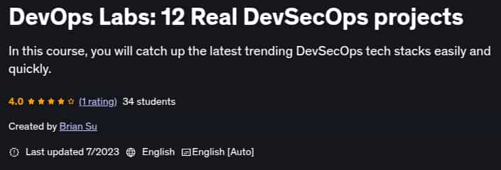 画像 · DevOps ラボ: 12 リアル DevSecOps プロジェクト 2023-7