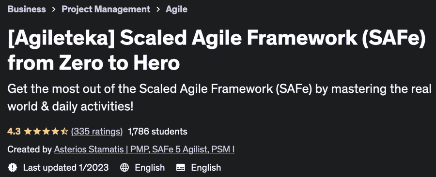 Pictures · Udemy — [Agileteka] Scaled Agile Framework (SAFe) from Zero to Hero 2022-6