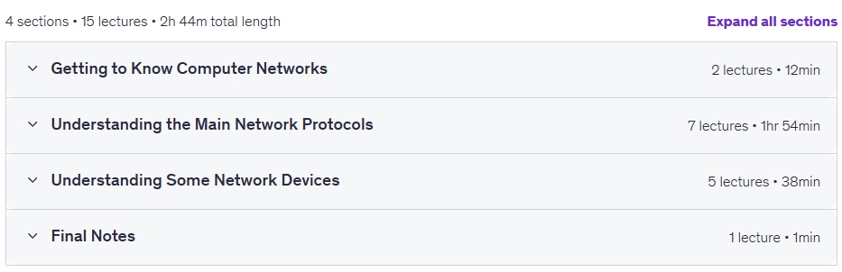 Course topics · Computer Networks: From Basic to Advanced 2025-12