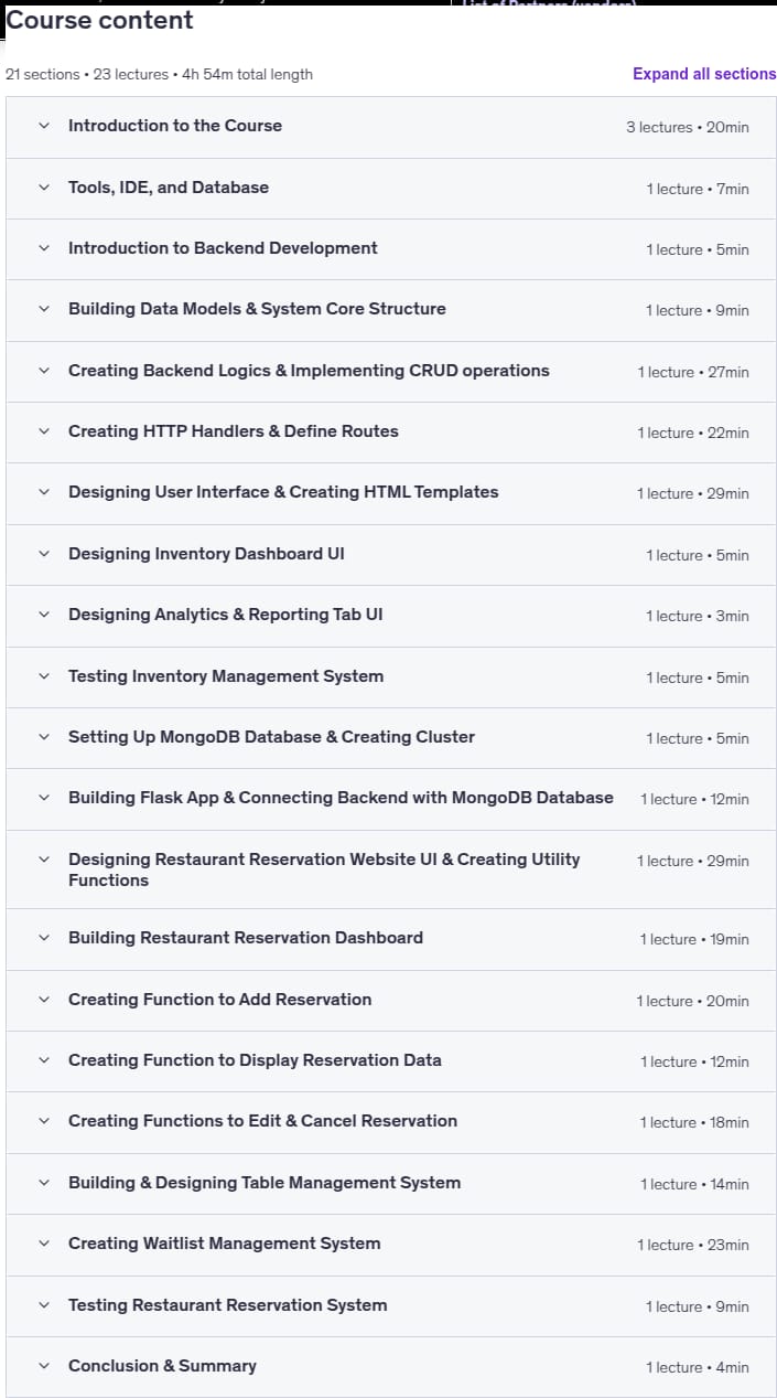 Темы курса · Взаимодействие с Голангом, PythonФлакон и MongoDB 2025-10