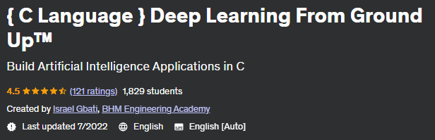 Pictures · Udemy — { C Language } Deep Learning From Ground Up™ 2022-7