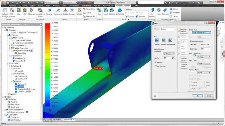 Pictures · Autodesk Inventor Nastran 2026 R0 x64