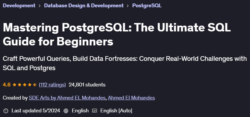 Pictures · Udemy — Mastering PostgreSQL: The Ultimate SQL Guide for Beginners 2024-5