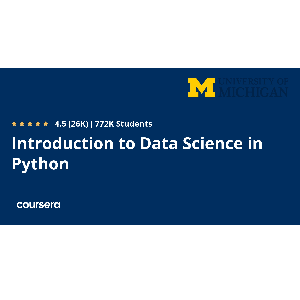 Coursera — Introduction to Data Science in Python 2022-8