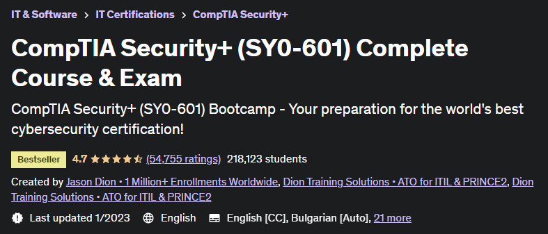 Pictures · Udemy — CompTIA Security+ (SY0-601) Complete Course & Exam 2023-1