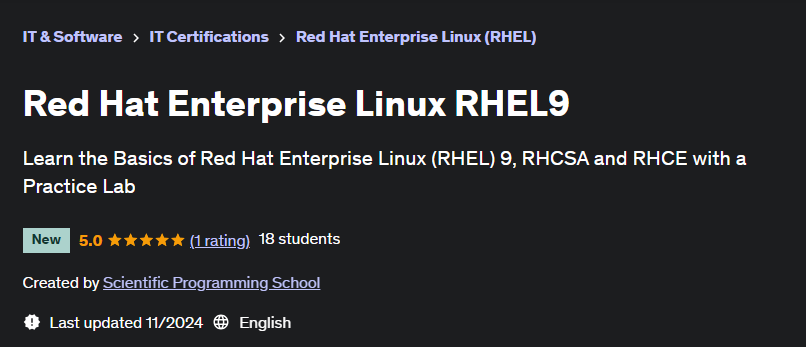 Pictures · Udemy — Red Hat Enterprise Linux RHEL9 2024-5
