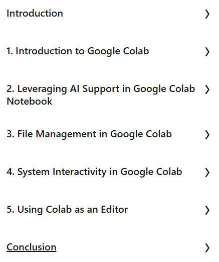 Course topics · LinkedIn — Google Colab Notebook Essential Training 2025-2
