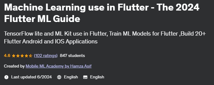 Pictures · Udemy — Machine Learning use in Flutter – The 2024 Flutter ML Guide 2022-11