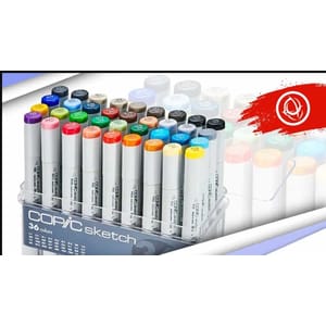 The Complete Copic Markers Course 2025-4