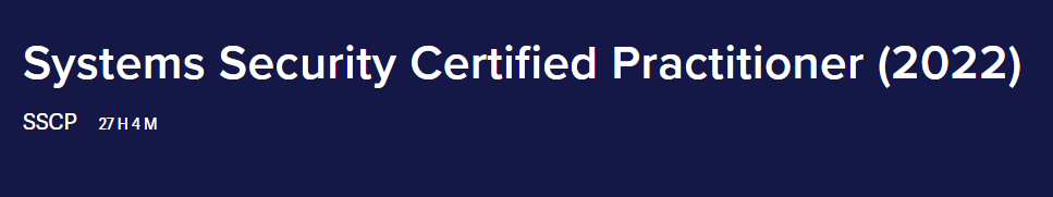 Pictures · ITProTV — Systems Security Certified Practitioner (2022) 2022-8