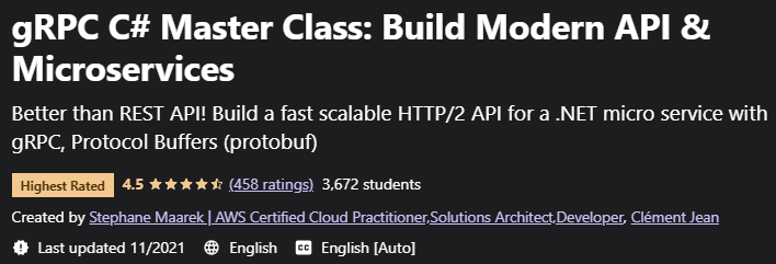 Pictures · Udemy — gRPC C# Master Class: Build Modern API & Microservices 2023-11