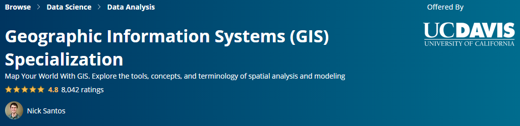 Pictures · Coursera — Geographic Information Systems (GIS) Specialization 2021-3