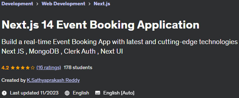 Pictures · Udemy — Next.js 14 Event Booking Application 2023-11
