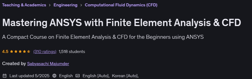 Imágenes · Mastering ANSYS con el análisis de elementos finitos y CFD 2025-5