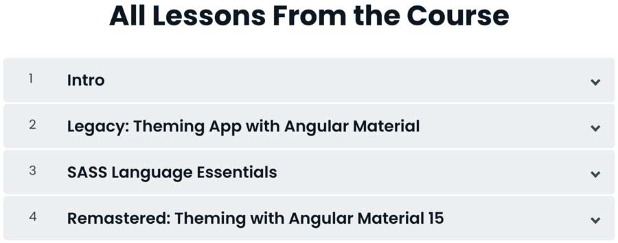 Course topics · Decoded Frontend — Angular Material Theming Course (In-Depth) 2023-12