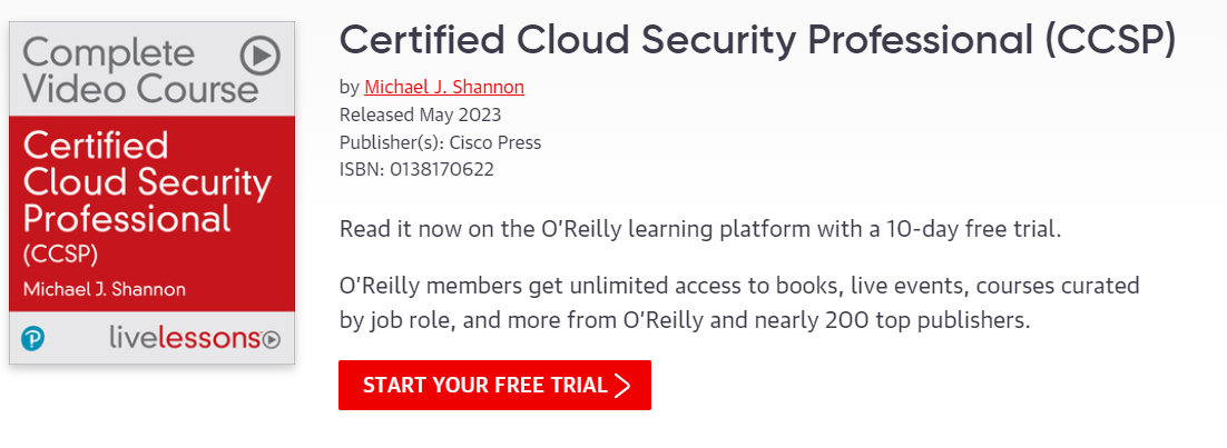 Pictures · Oreilly — Certified Cloud Security Professional (CCSP) 2023-5