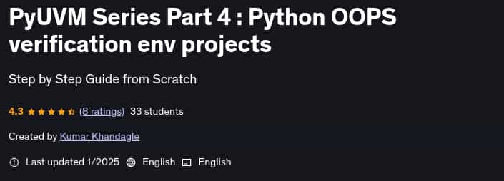 Pictures · PyUVM Series Part 4 : Python OOPS verification env projects 2025-1