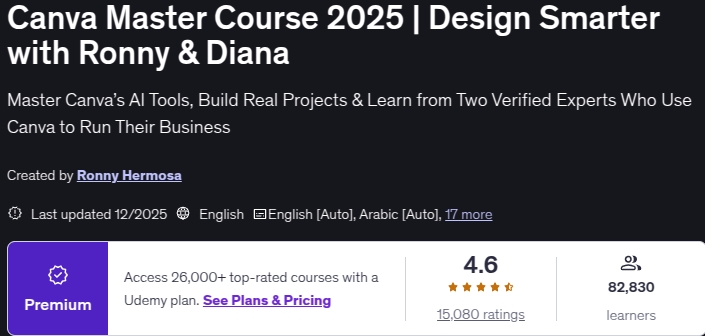 Pictures · Canva Master Course 2025 | Design Smarter with Ronny & Diana 2025-12