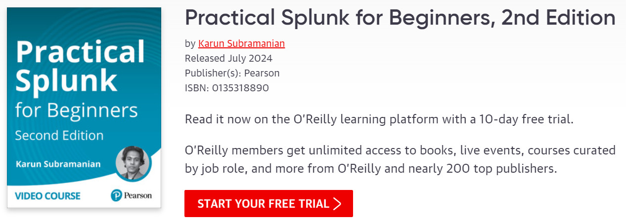Pictures · Oreilly — Practical Splunk for Beginners, 2nd Edition 2024-7