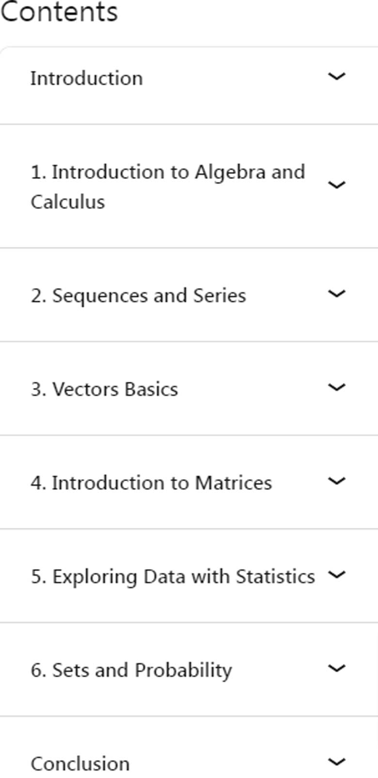 Course topics · Programming Foundations: Numerical Mathematics and Calculations 2022-12