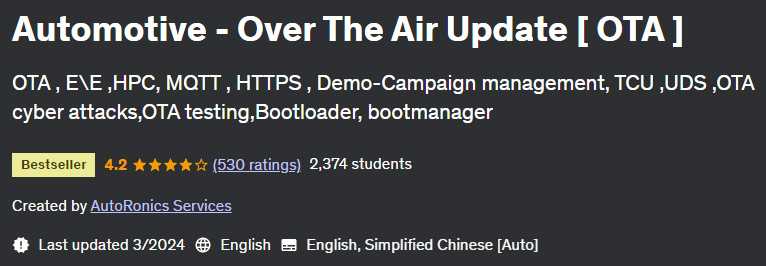 Pictures · Udemy — Automotive – Over The Air Update [ OTA ] 2024-3