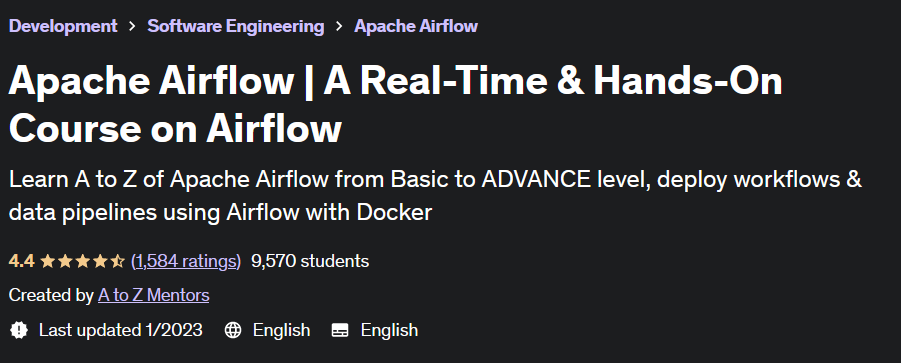 Pictures · Udemy — Apache Airflow | A Real-Time & Hands-On Course on Airflow 2021-4