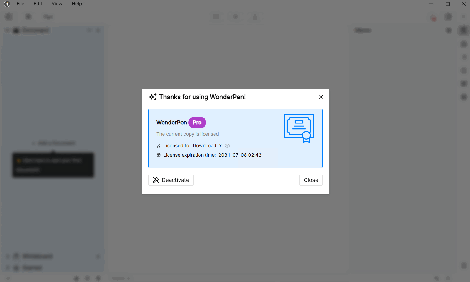 Imágenes · Título: WonderPen 3.0.5.8206
