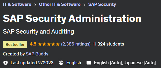Pictures · Udemy — SAP Security Administration 2023-2