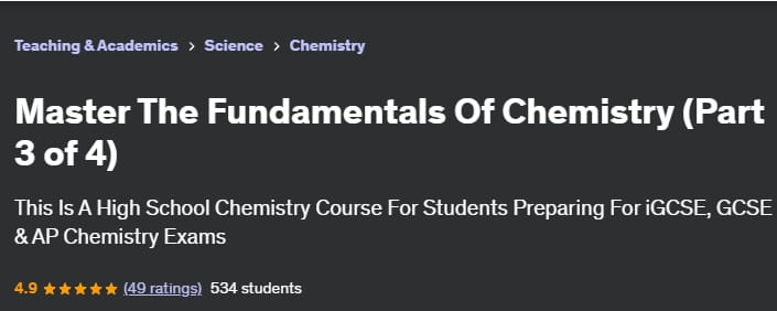 Pictures · Udemy — Master The Fundamentals Of Chemistry (Part 3 of 4) 2022-2